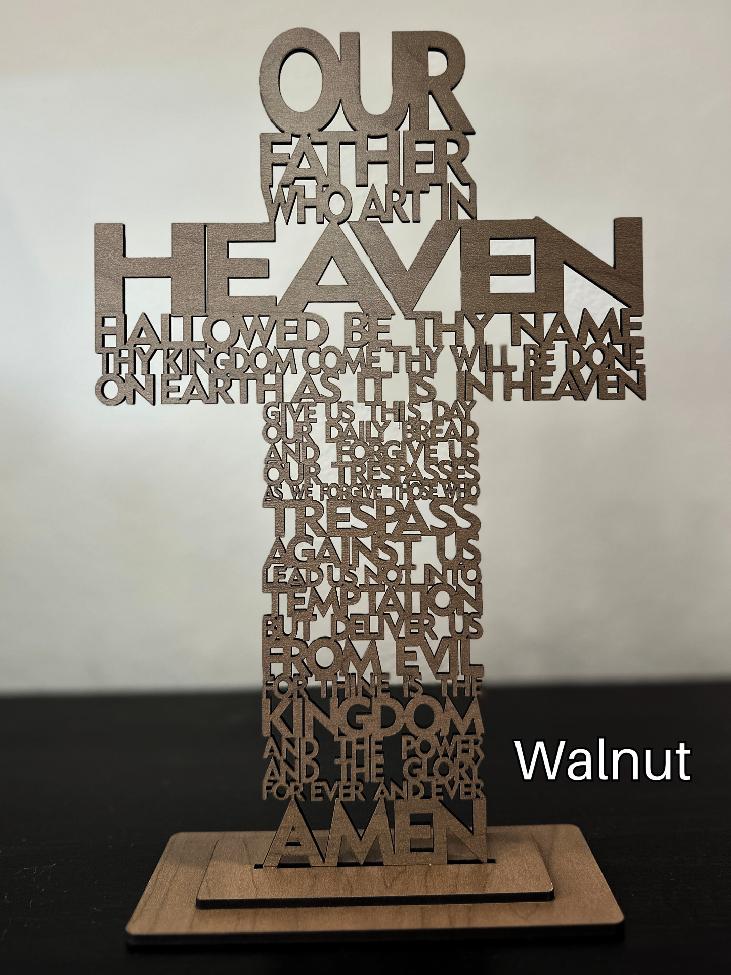 Lord’s Prayer Cross