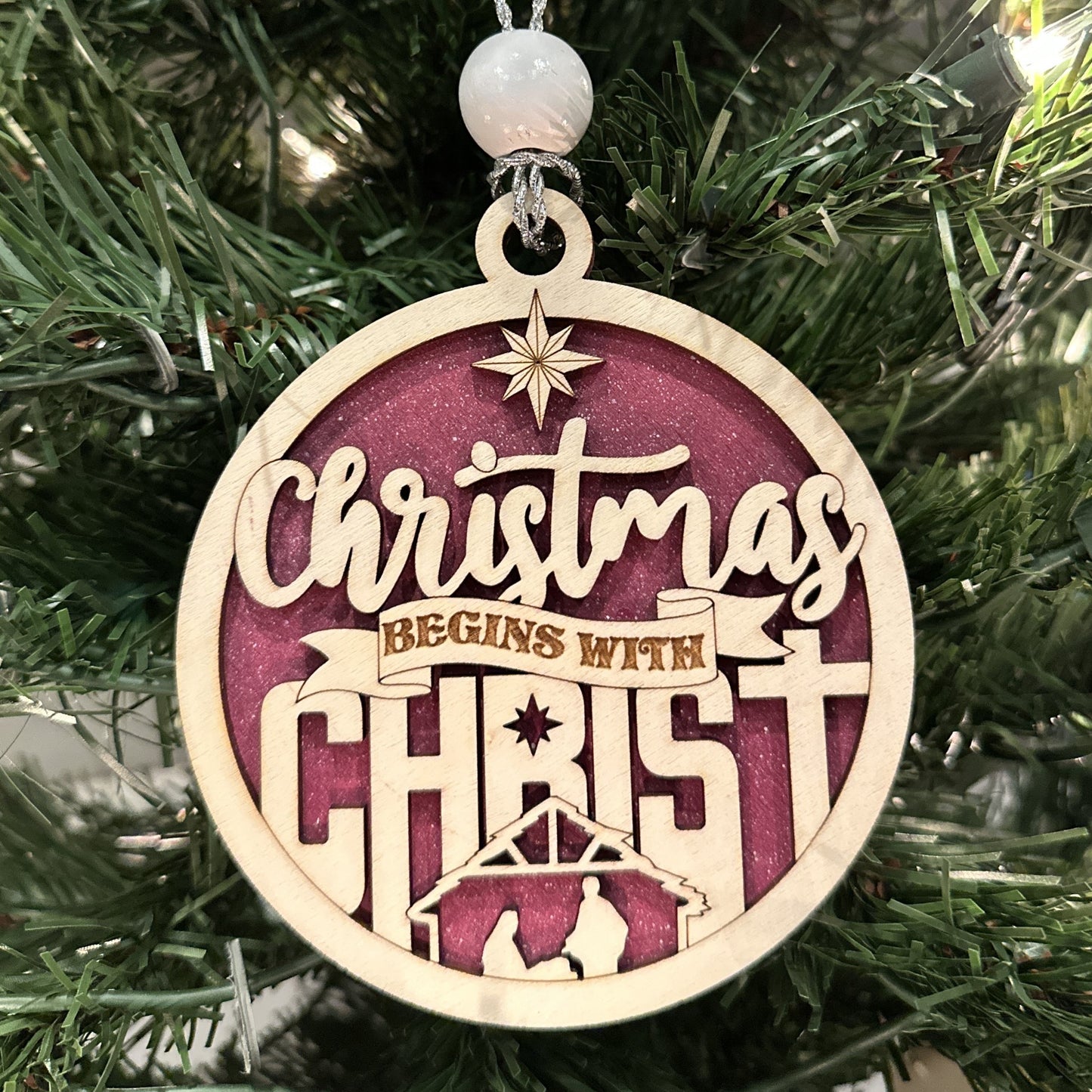 Faith & Hope Customizable Ornaments