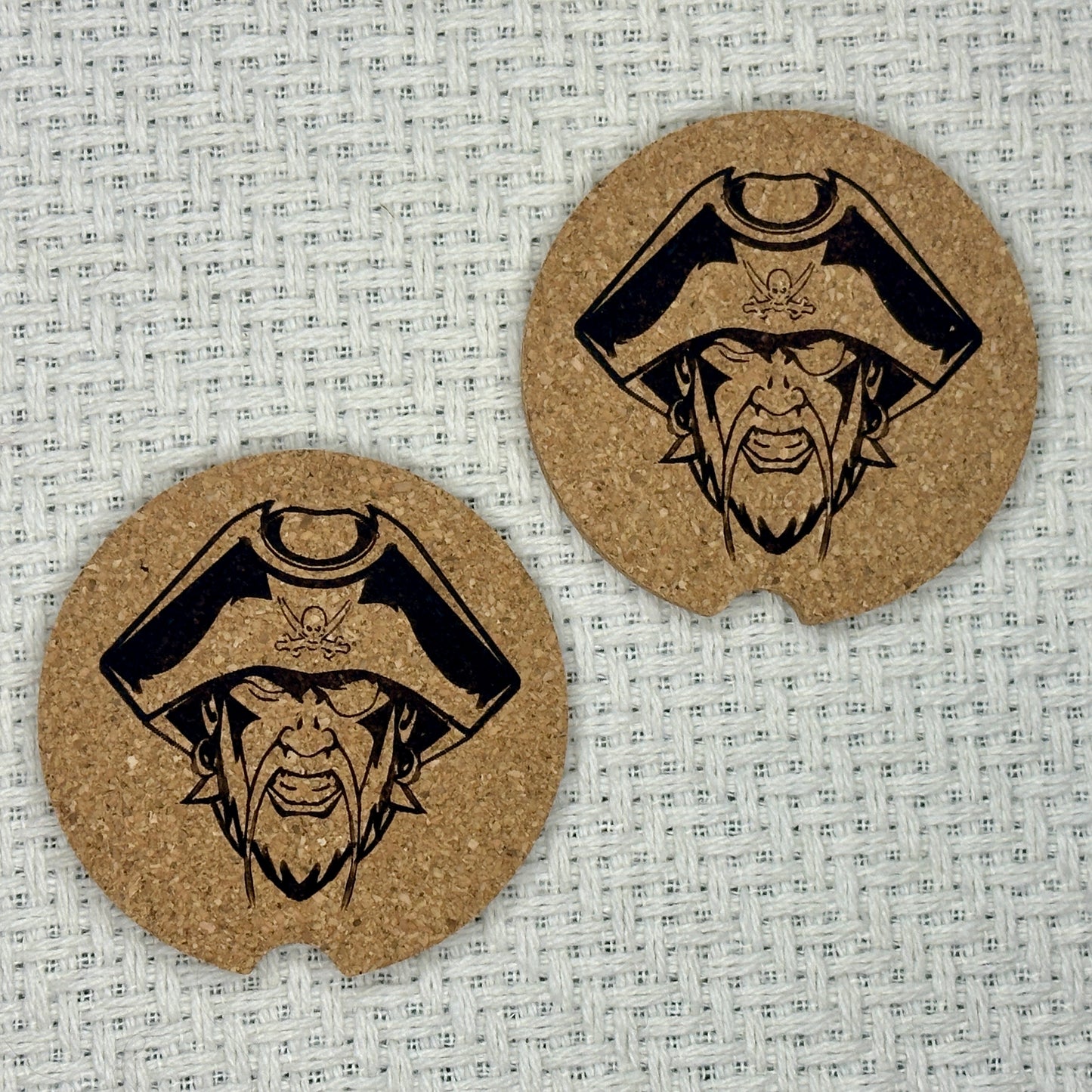 Cork Car Coasters {Set of 2}