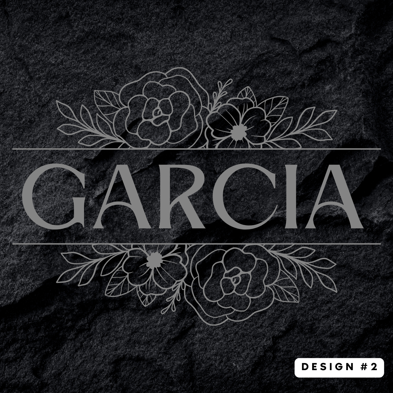 Family Name Coaster Set {Slate or Wood}