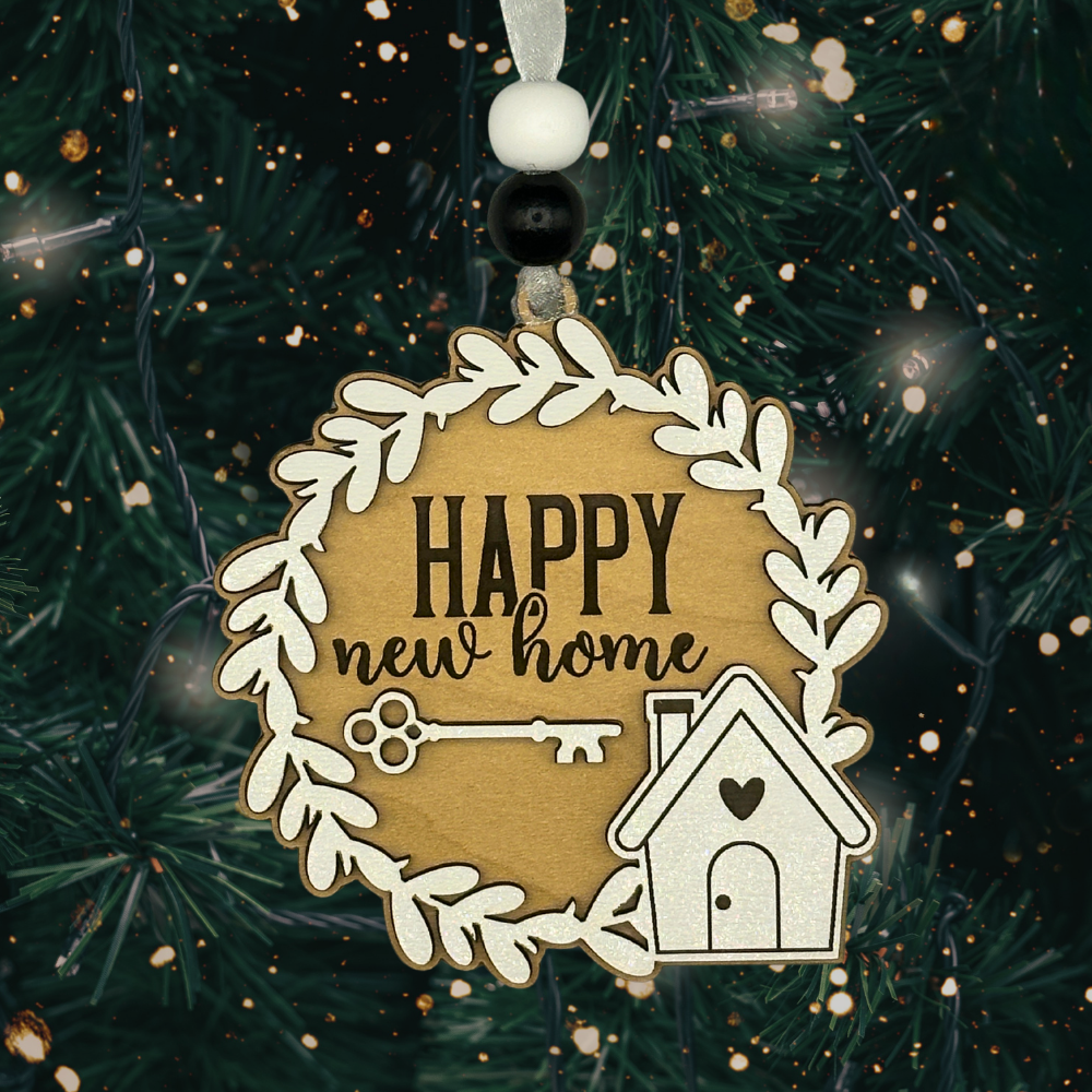Happy New Home - Housewarming Ornament