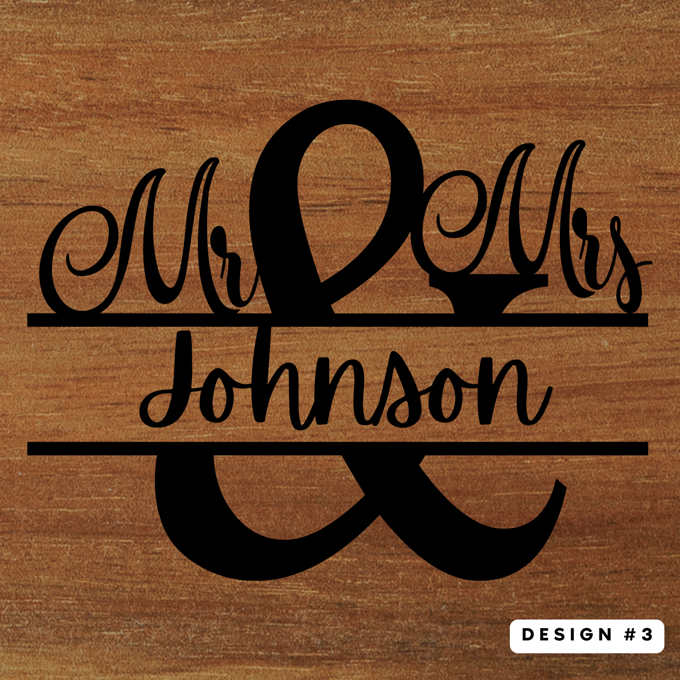 Family Name Coaster Set {Slate or Wood}