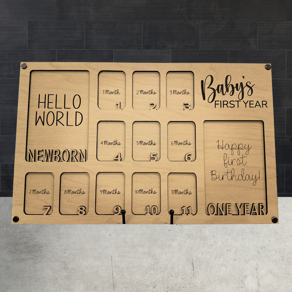 Baby’s First Year Photo Frame