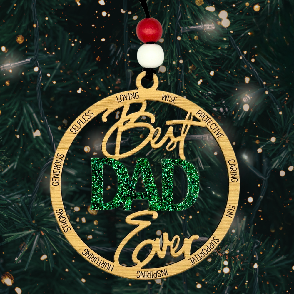 Best Ever Ornament Collection - Family & Grandparent Christmas Ornaments