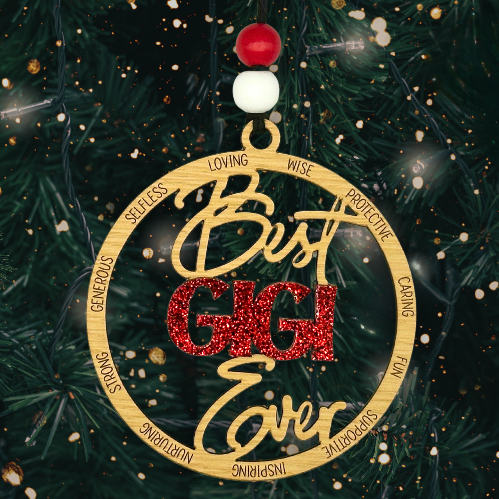 Best Ever Ornament Collection - Family & Grandparent Christmas Ornaments