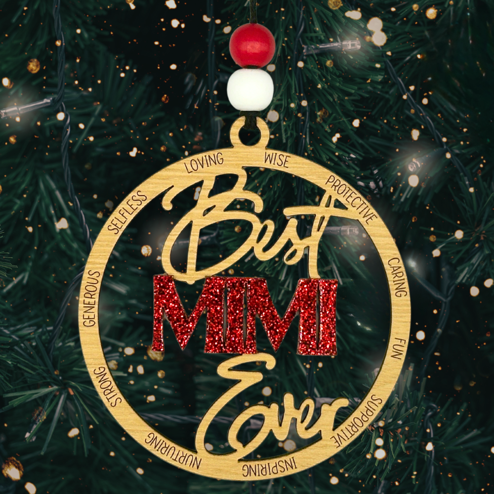 Best Ever Ornament Collection - Family & Grandparent Christmas Ornaments
