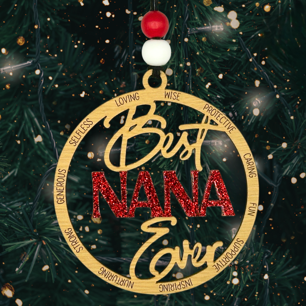 Best Ever Ornament Collection - Family & Grandparent Christmas Ornaments