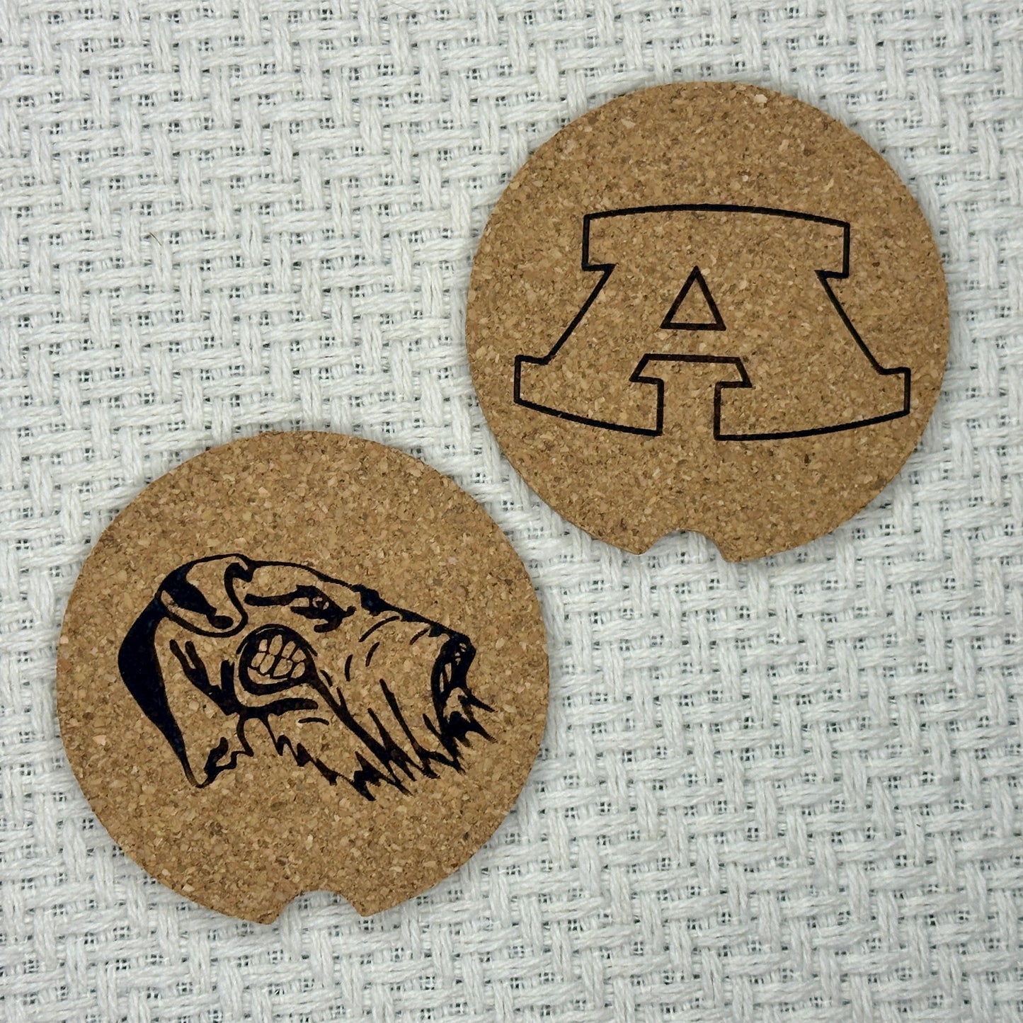 Cork Car Coasters {Set of 2}