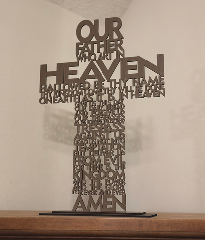 Lord’s Prayer Cross