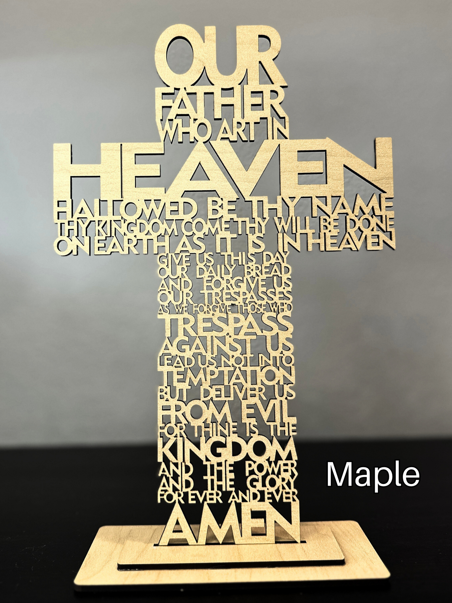 Lord’s Prayer Cross
