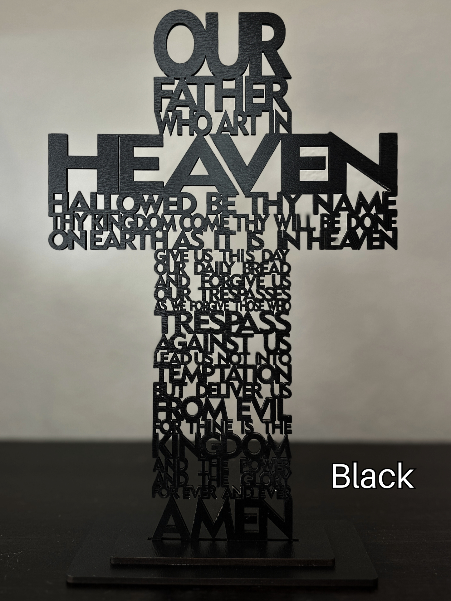 Lord’s Prayer Cross