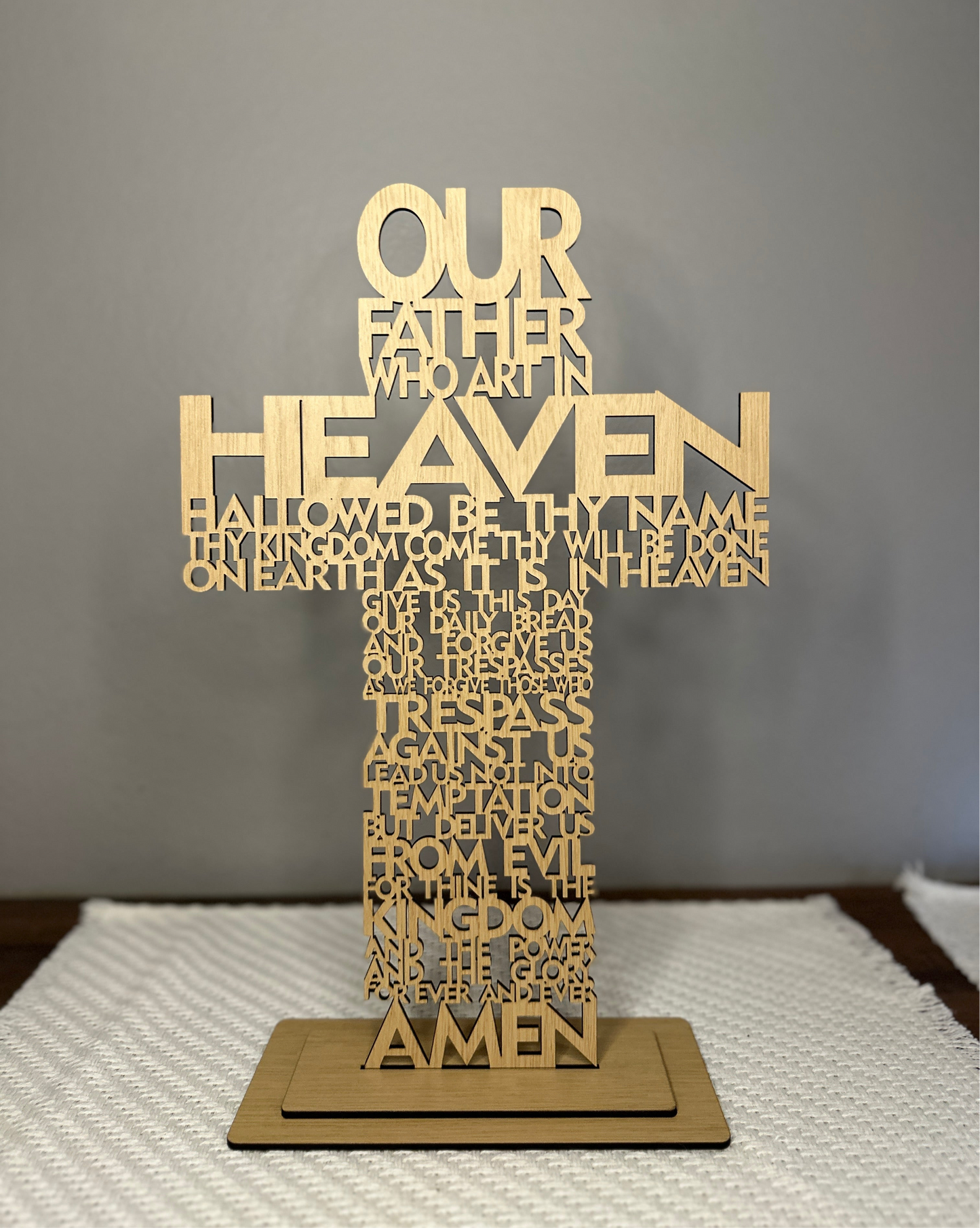 Lord’s Prayer Cross