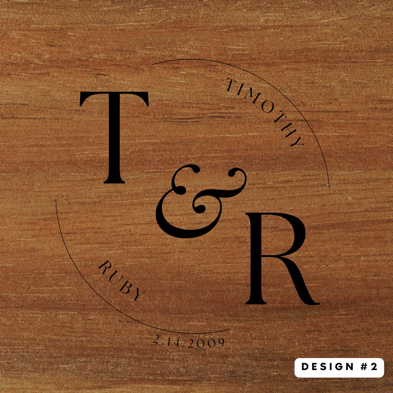Couples Coaster Set {Wood or Slate}