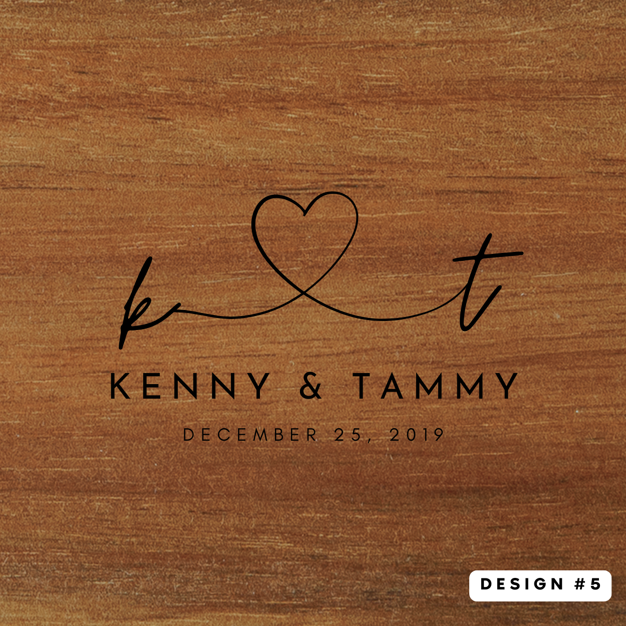 Couples Coaster Set {Wood or Slate}