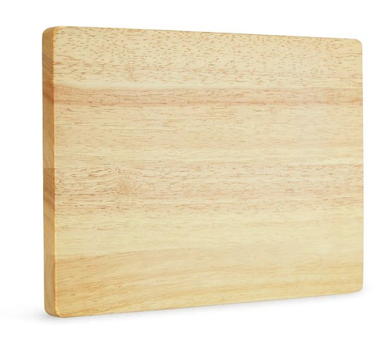 Personalized Rubberwood Cutting Board – Custom Engraved Serving & Prep Board with Gift Box